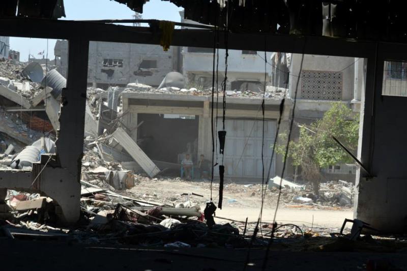 غزة بعد العداون تصوير رهام الغزالي 