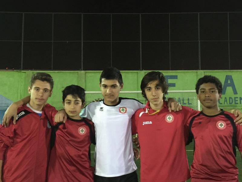 بيروت فوتبول اكاديمي الاكثر تمثيلاً في منتخب الناشئين بخمسة لاعبين