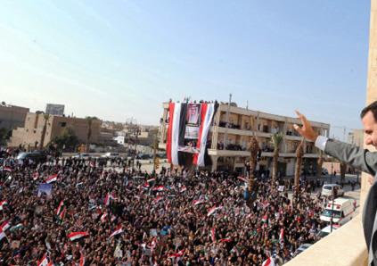 الأسد: سوريا لن تخضع للضغوط  والجامعة تبرّر التدخل العسكري  