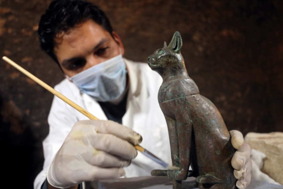 مصر: اكتشاف 7 مقابر أثرية في سقارة