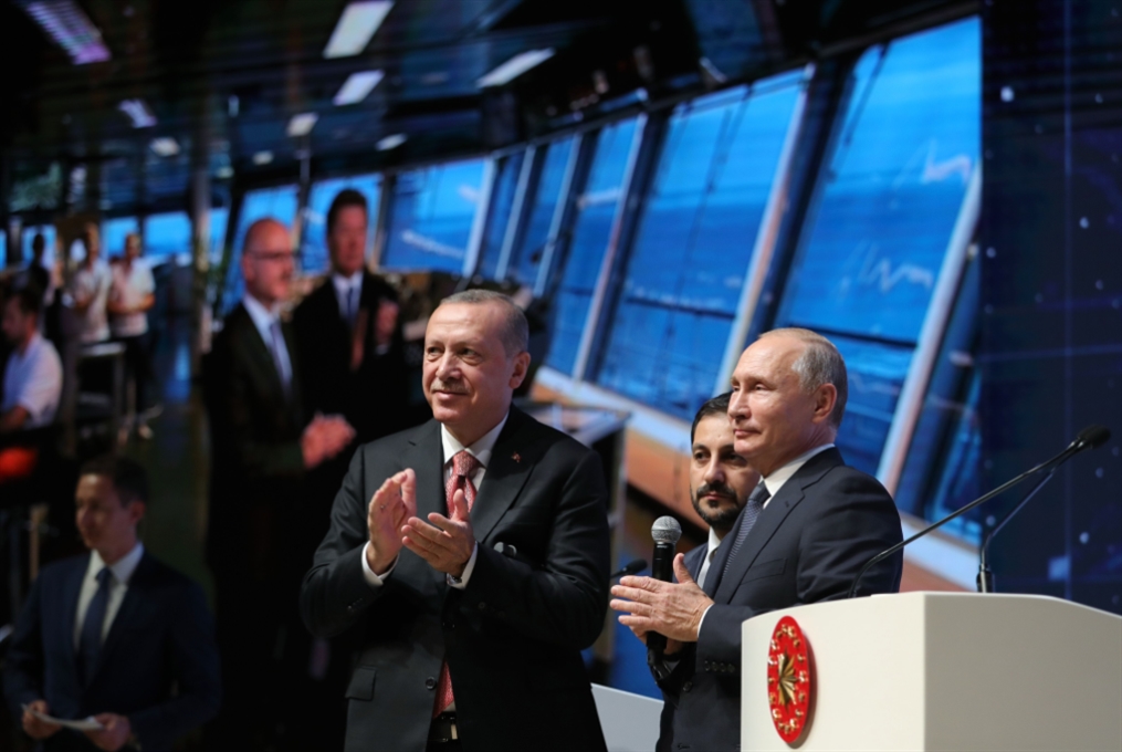 بوتين وأردوغان يدشّنان «السيل التركي»