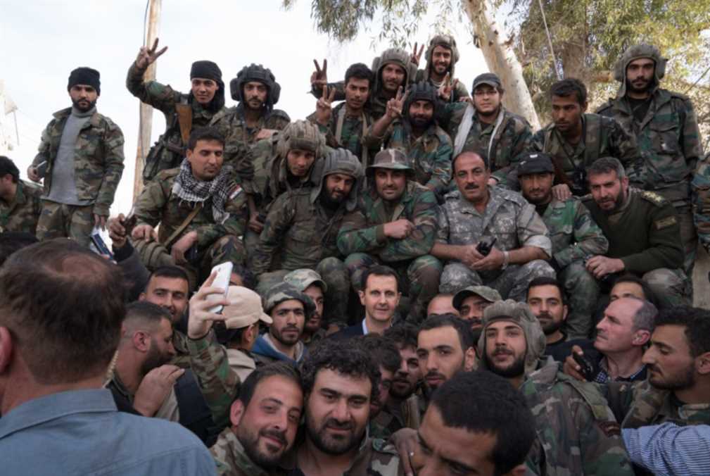 الأسد في الغوطة: «أنتم تغيّرون ميزان العالم»!