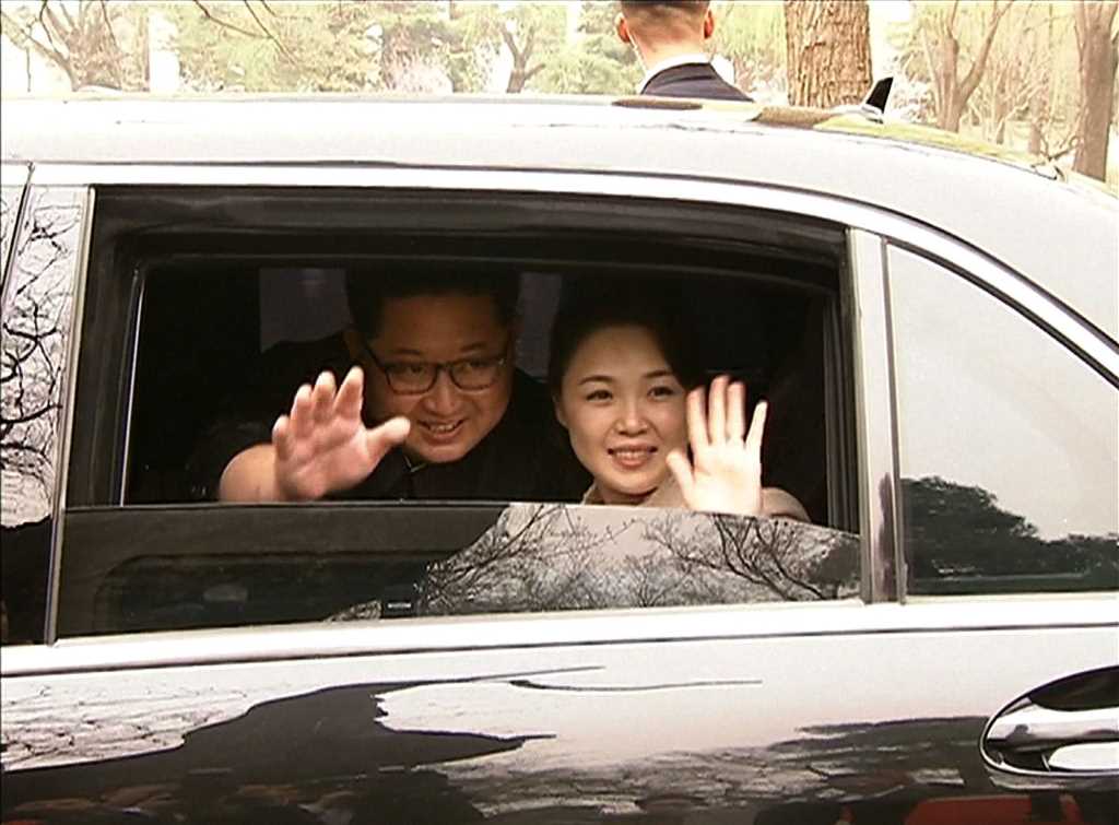 الزيارة لم يعلن عنها رسمياً إلا بعد عودة الرئيس الكوري إلى بلاده (أ ف ب)