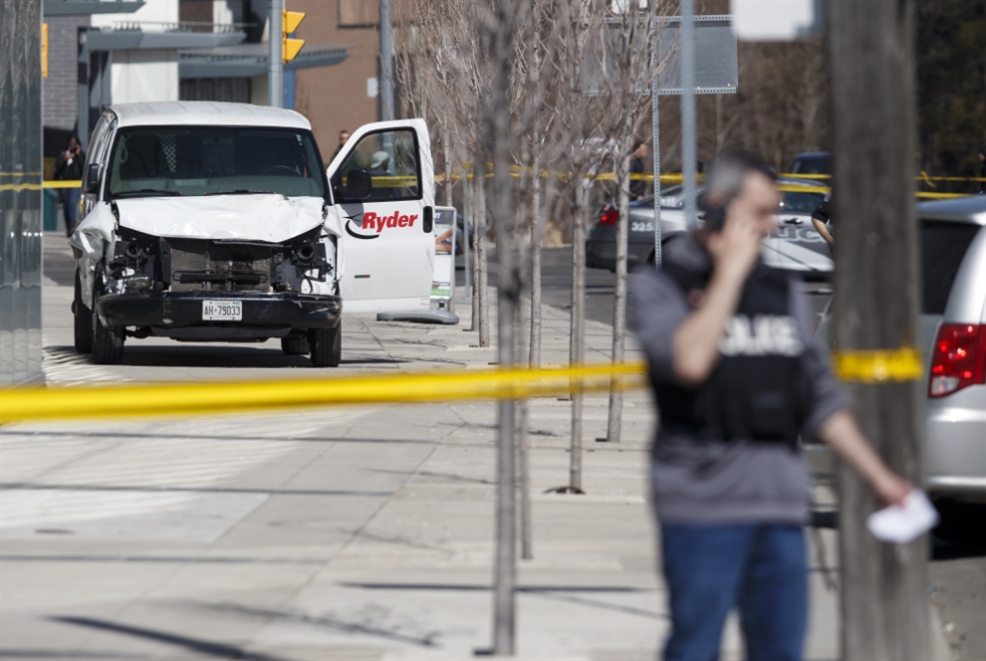 10 قتلى في حادثة دهس: «يوم مروّع في تورونتو»