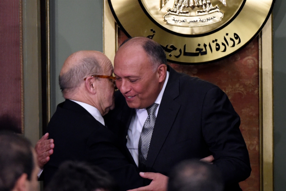 لودريان في القاهرة: انتخابات ليبيا قبل نهاية العام