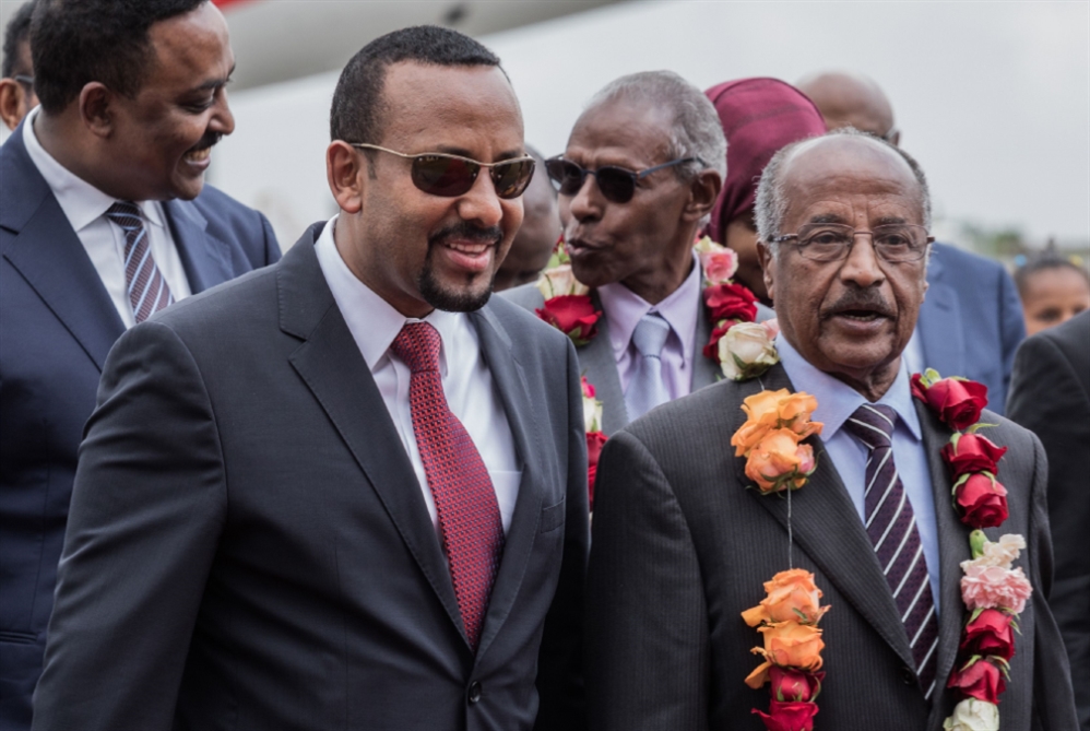 انتهاء حالة الحرب بين إثيوبيا وأريتريا