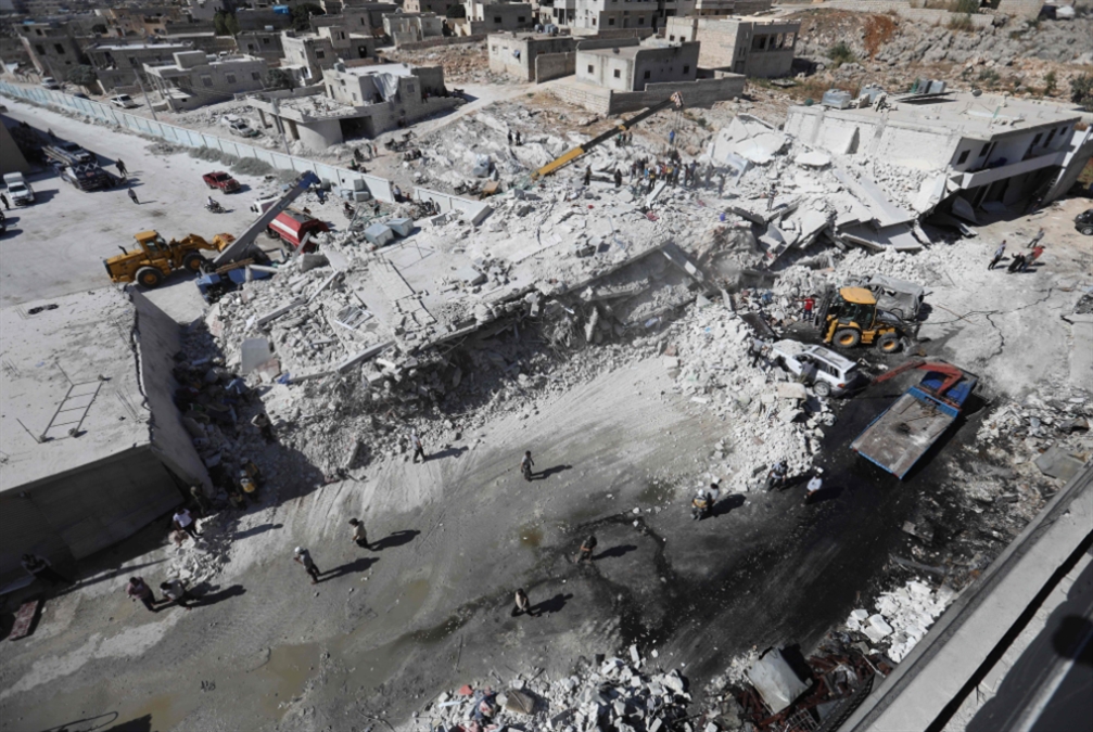 إدلب | عشرات القتلى في انفجار مستودع ذخيرة