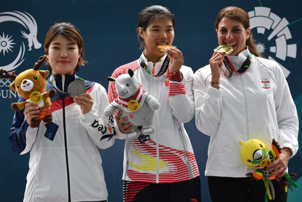 ثلاث ميداليات للبنان في دورة الألعاب الآسيوية