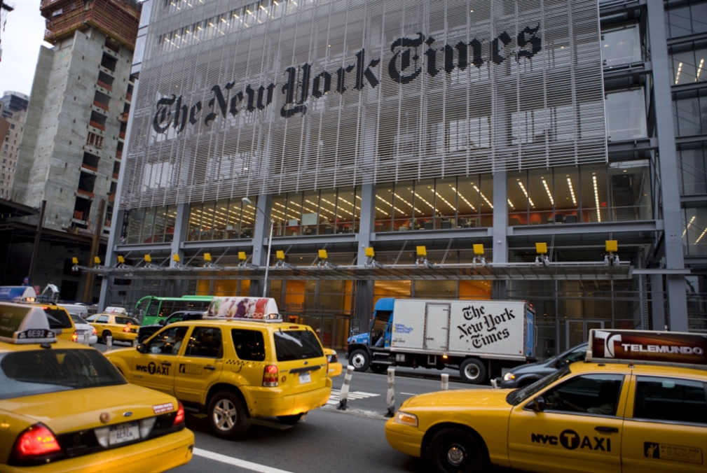 ارتفاع إشتراكات «نيويورك تايمز» على الإنترنت