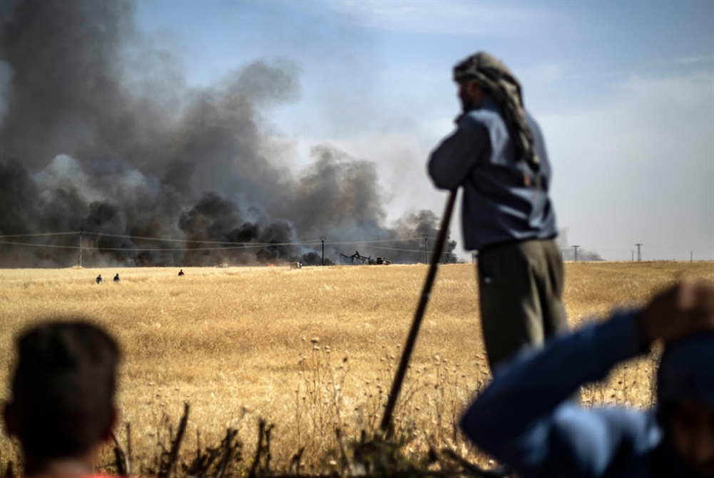 سوريا | النار تحصد مواسم القمح والشعير: خسائر مؤلمة... ومحدودة!