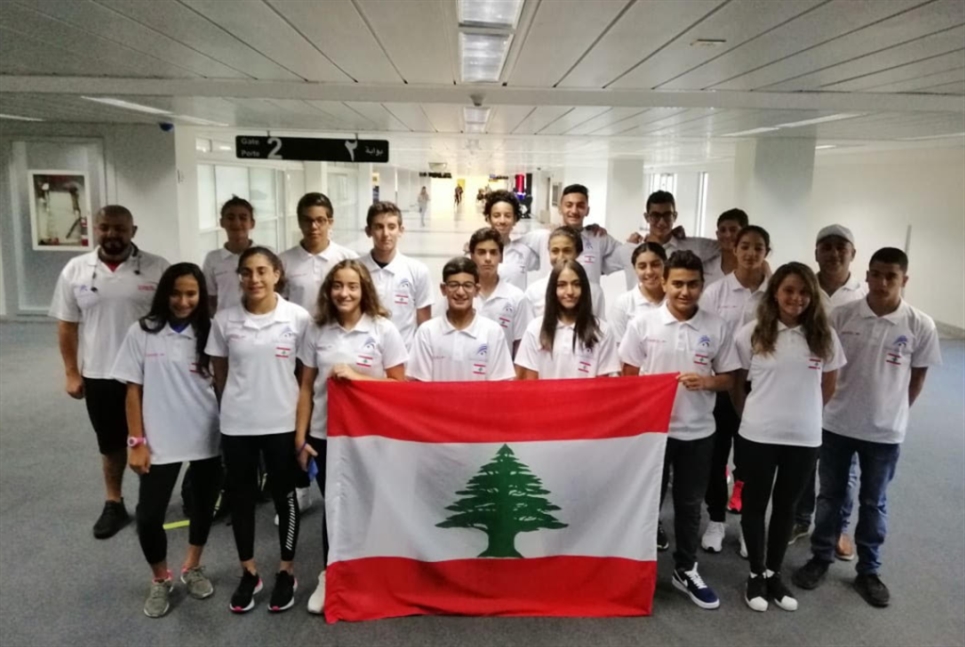 مشاركة لبنانية في بطولة العرب للناشئين بالسباحة