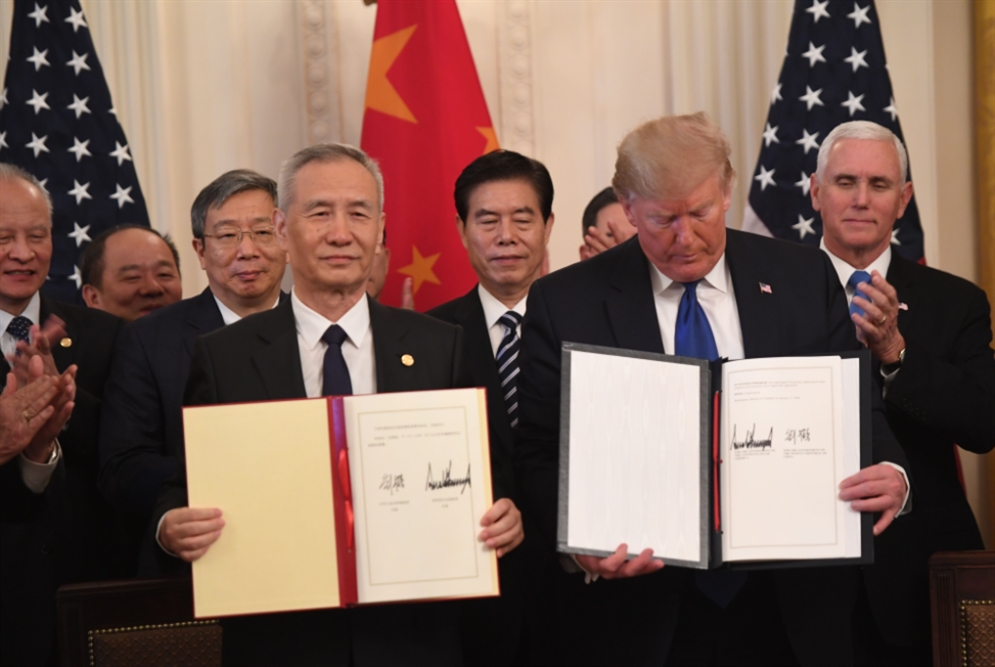 توقيع «المرحلة الأولى» من الاتفاق التجاري... هدنة بين واشنطن وبكين