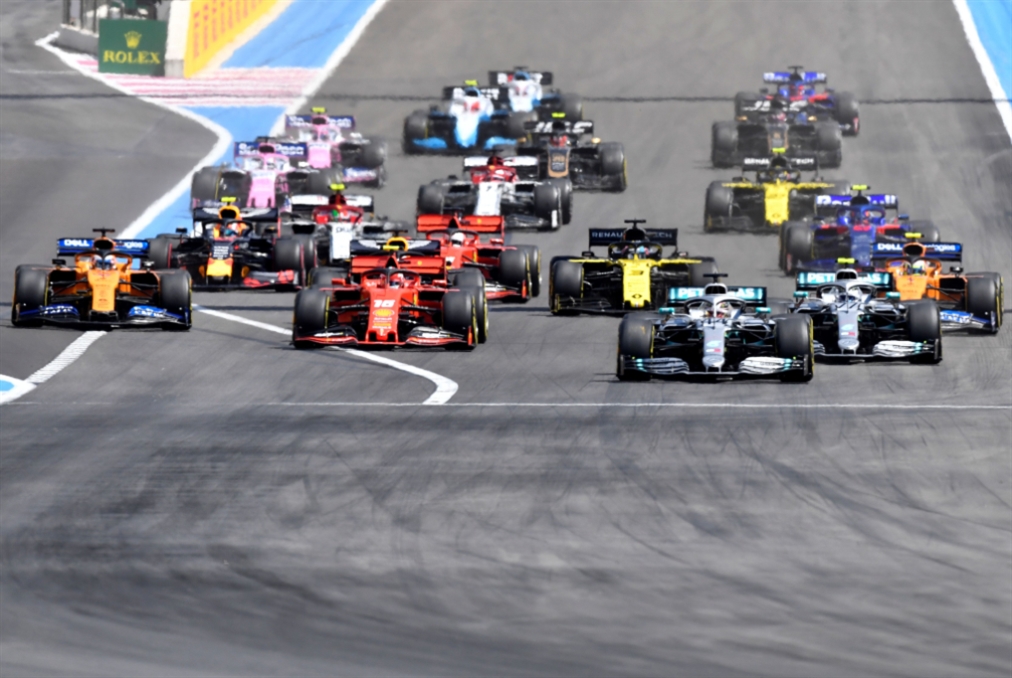فورمولا 1: إلغاء سباق فرنسا وبريطانيا من دون جمهور