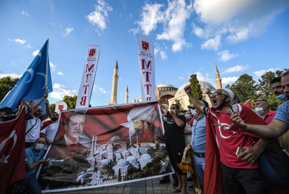 رسائل «الفتح الثاني»: آيا صوفيا بوابة إردوغان إلى «العالميّة»