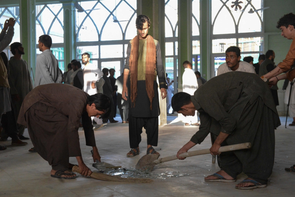 ارتفاع عدد ضحايا تفجير مسجد قندهار في أفغانستان إلى 41