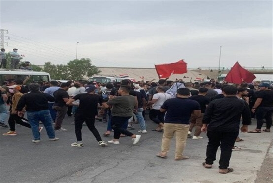 تظاهرات في العراق رفضاً لنتائج الانتخابات البرلمانية