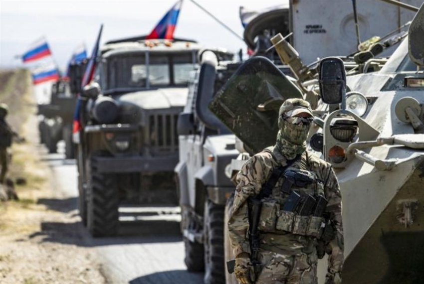 دوريّات روسية قرب المنطقة الخاضعة للاحتلال الأميركي في شرق سوريا
