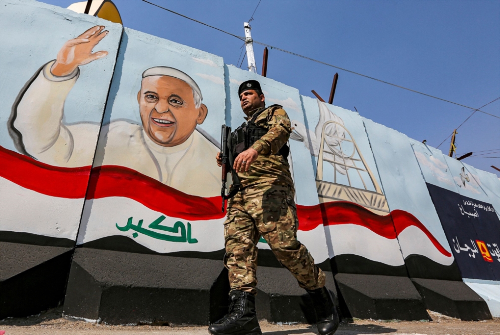 ما المواقع التي سيزورها البابا فرانسيس في العراق؟