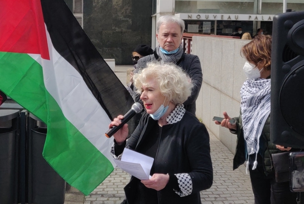 تظاهرة تضامن مع زيمور في وجه دعوى إسرائيلية