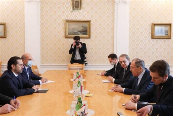 الحريري يختتم زيارته لروسيا بلقاء لافروف: دعم لتأليف حكومة برئاسته