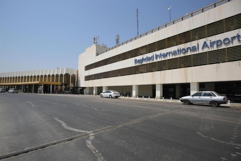 سقوط ثلاثة صواريخ في قاعدة عسكرية بمطار بغداد