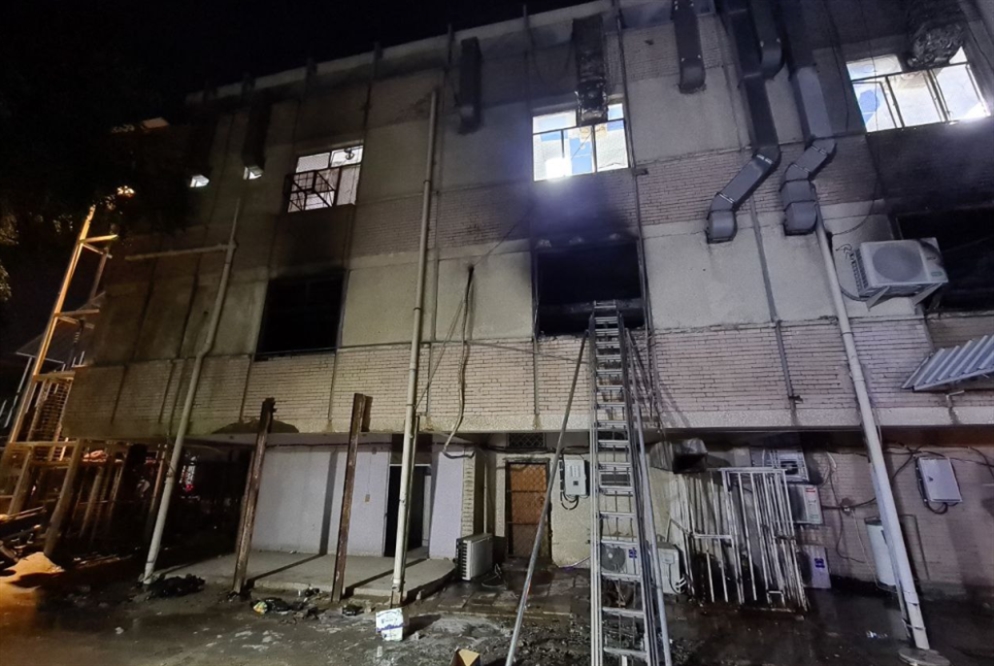 بغداد: 82 قتيلاً في حريق داخل مستشفى لمرضى «كورونا»