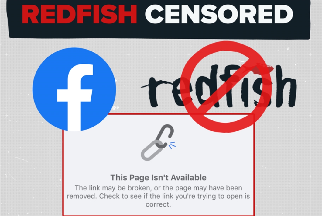 «فايسبوك» يحظر «Redfish»