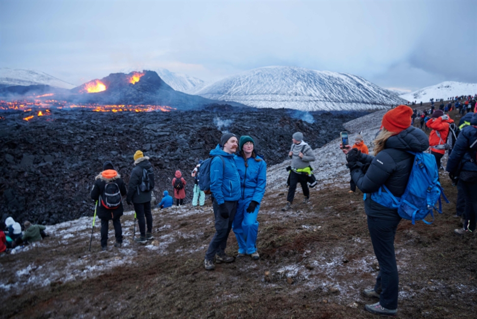 اتّساع رقعة ثوران بركان آيسلندا