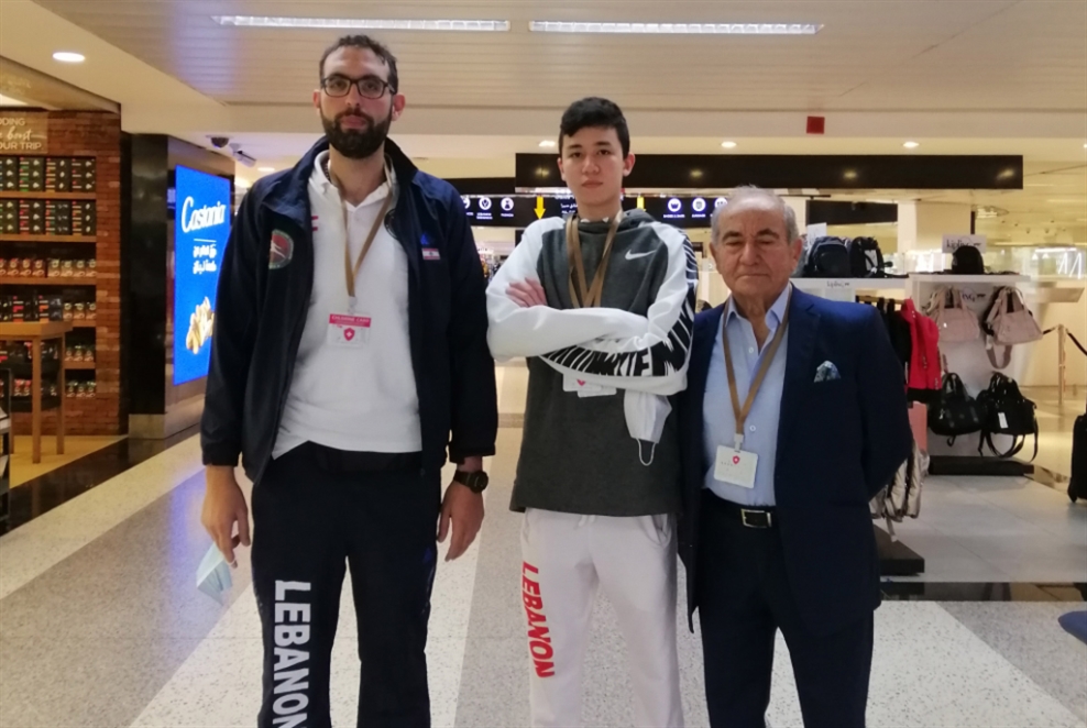 الحاج يمثّل لبنان في بطولة العالم للمبارزة