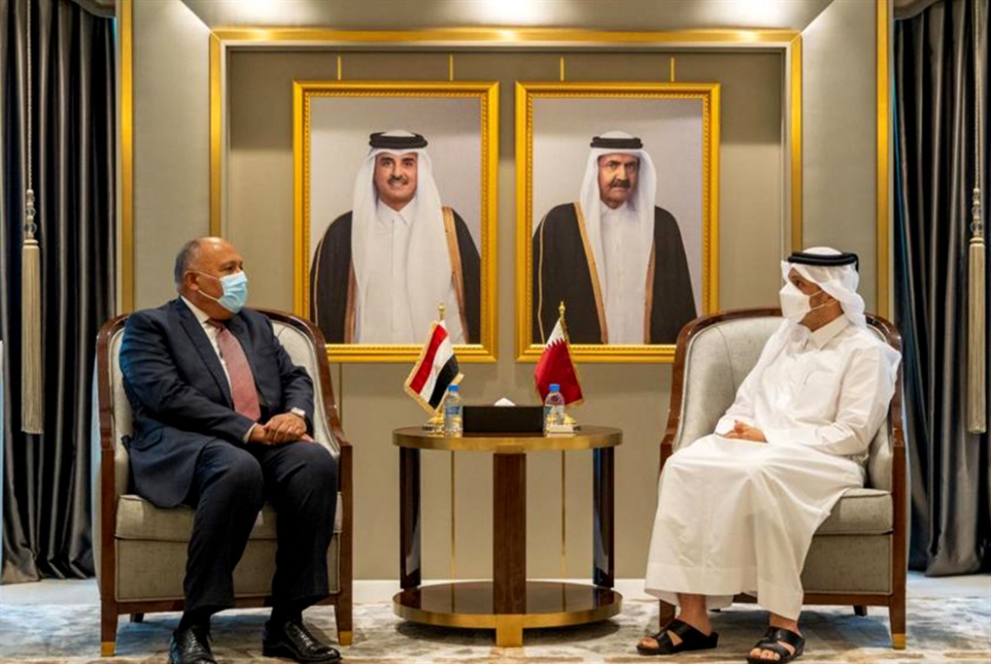 السيسي يدعو أمير قطر لزيارة القاهرة