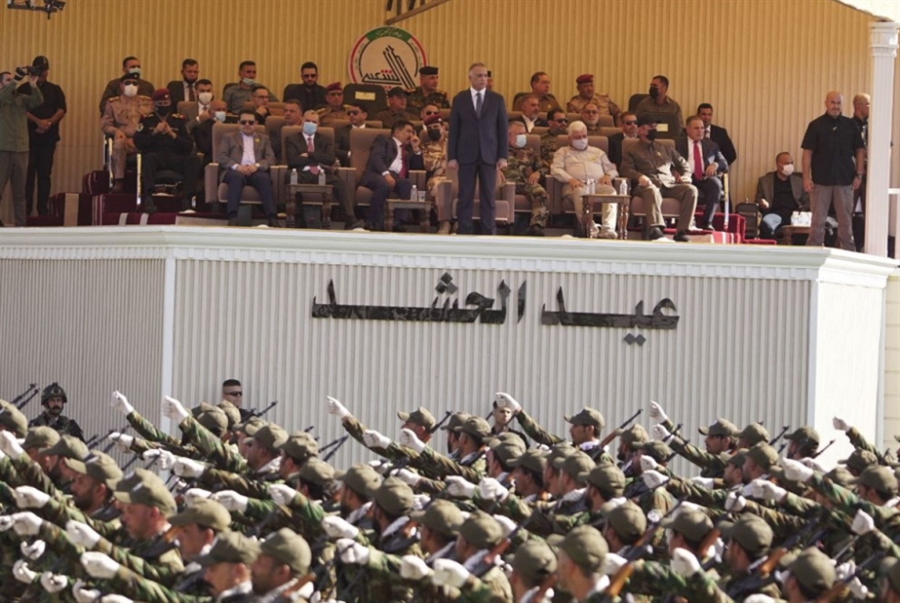 العراق: الحشد الشعبي ينظّم استعراضاً عسكرياً بذكرى تأسيسه