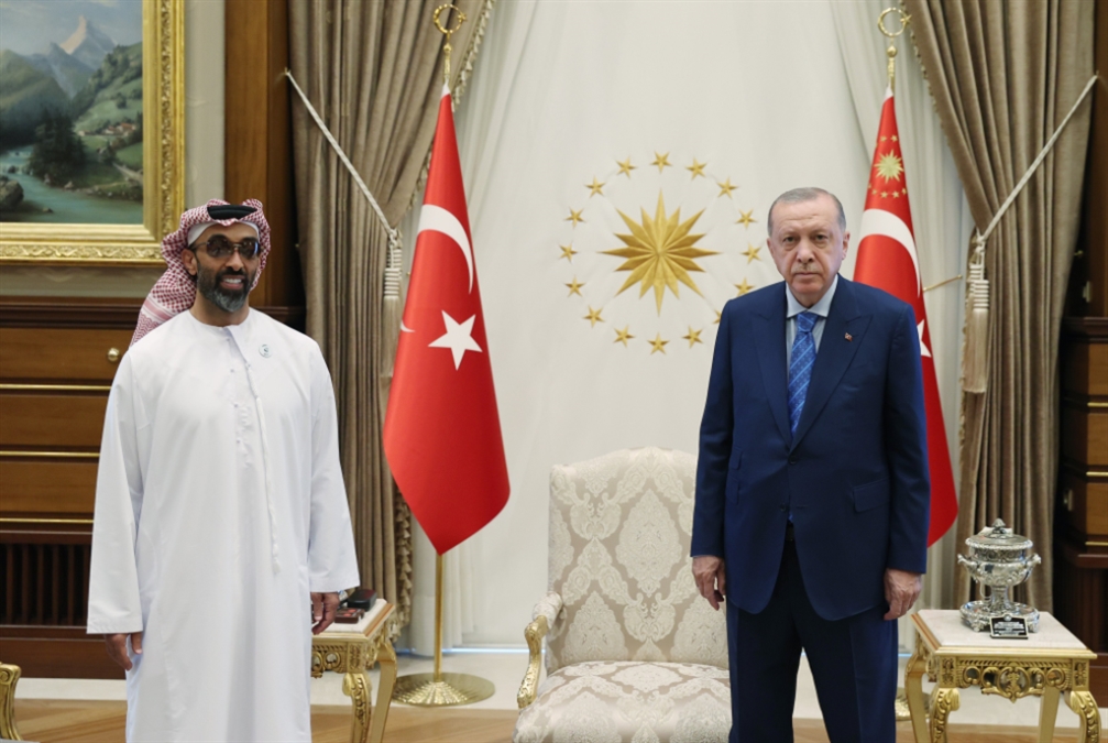 إردوغان يستقبلُ طحنون بن زايد في أنقرة: ماذا دار بينهما؟