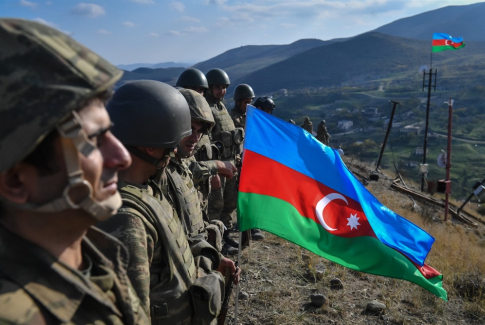 قوات أرمينية تستهدف مواقع للجيش الأذري