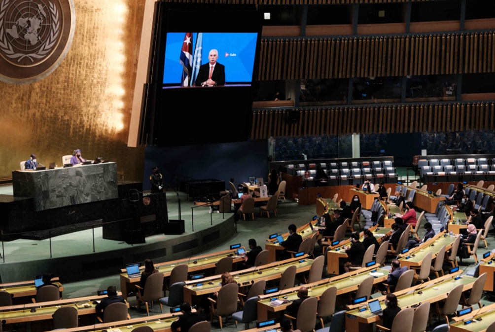 الرئيس الكوبي يجدّد شكواه للأمم المتحدة بشأن عقوبات واشنطن