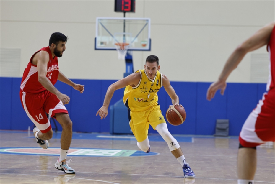 مواجهة لبنانية في نصف نهائي بطولة العرب لكرة السلة 