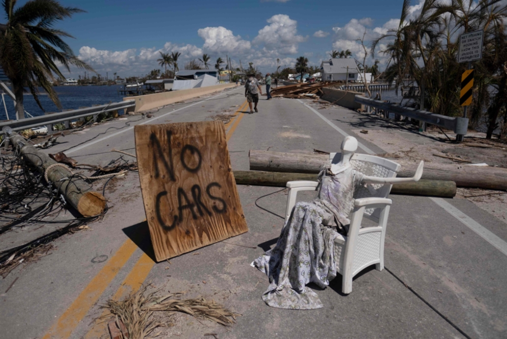 الإعصار «إيان» يخلّف 62 قتيلاً في فلوريدا وكارولاينا الشمالية