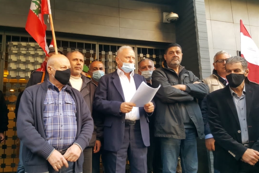 اعتصام لمتقاعدي قوى الأمن في طرابلس وصور