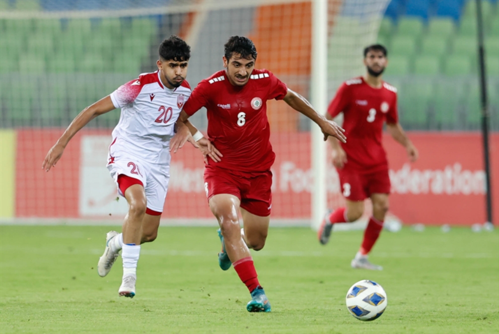 لبنان الأولمبي يخسر أمام البحرين ويتذيّل بطولة غرب آسيا