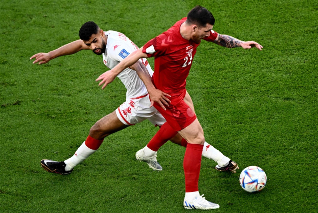 مونديال 2022: تعادل عادل لتونس أمام الدنمارك