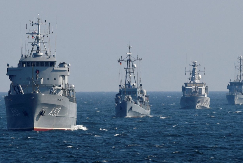 مناورة عسكرية لـ 20 سفينة حربية روسية في البلطيق