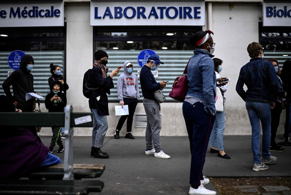 أكثر من نصف مليون إصابة بكورونا اليوم في فرنسا