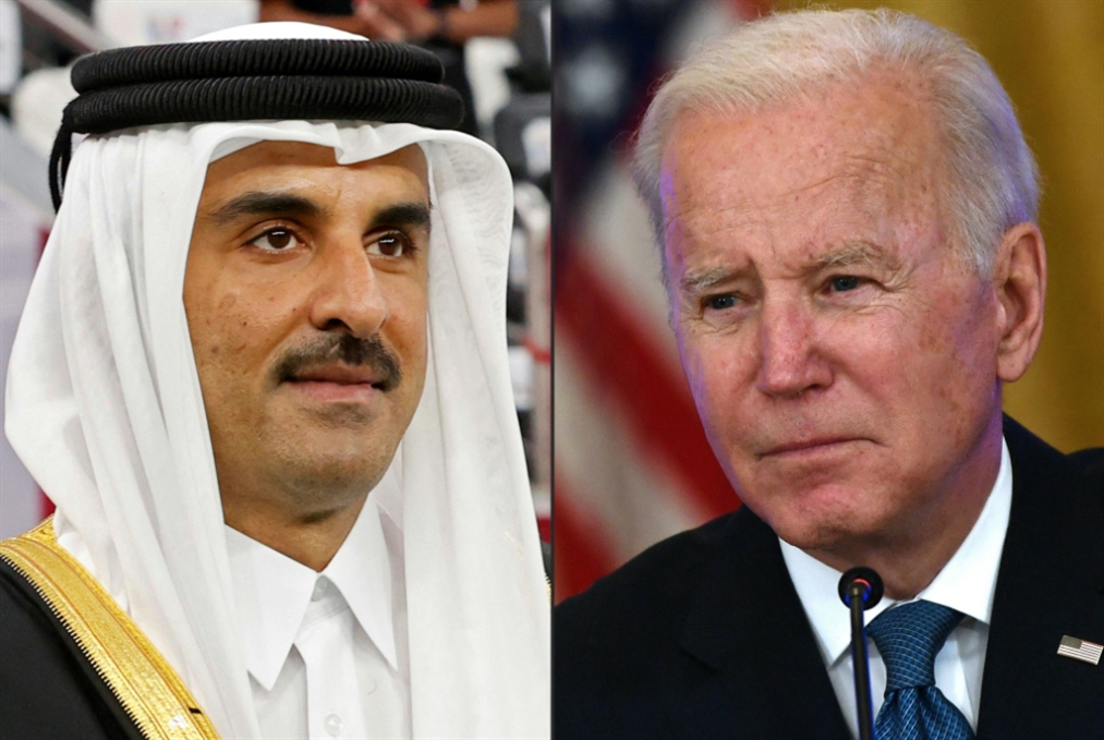 بايدن يلتقي أمير قطر في واشنطن