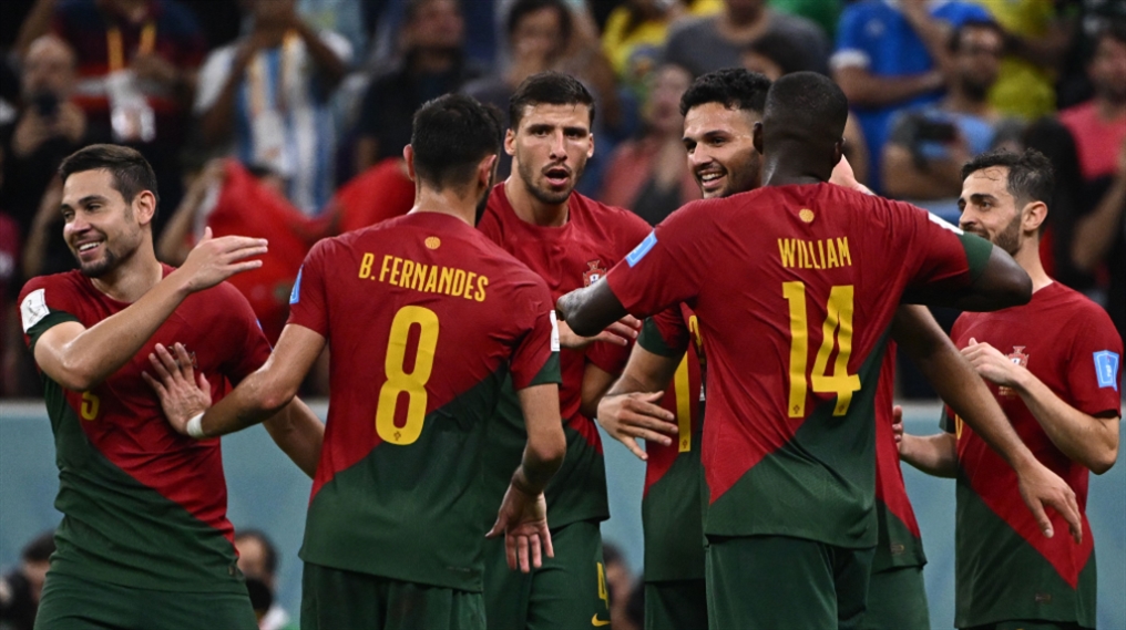 صورة البرتغال تسحق سويسرا بسداسيّة: لمواجهة المغرب في ربع النهائي
