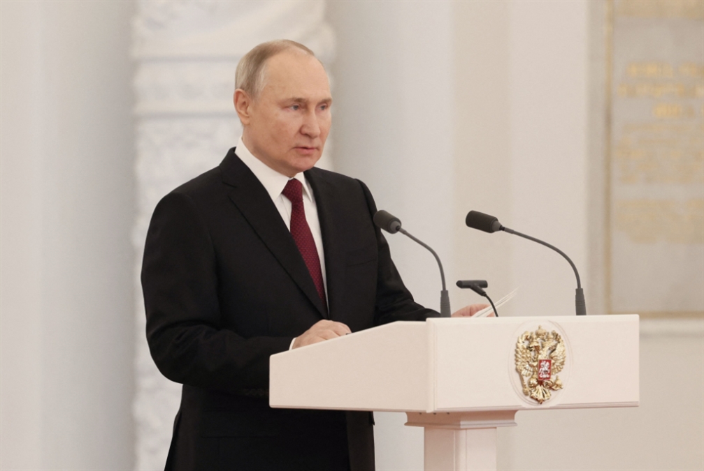 بوتين: رغبة الغرب في الهيمنة العالمية تزيد مخاطر الصراع