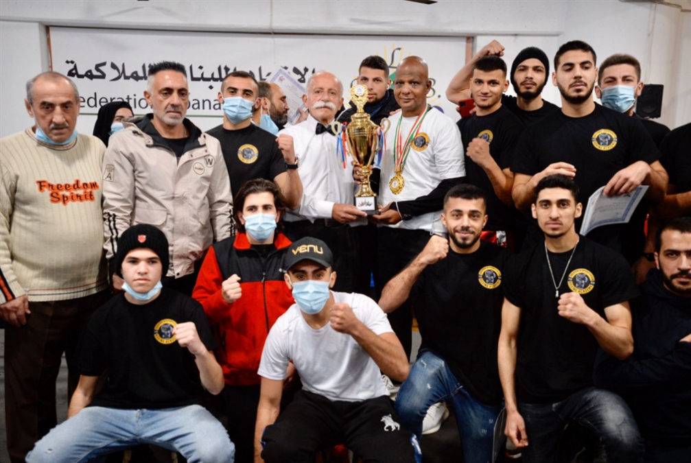 نادي "الدفاع" بطل لبنان في الملاكمة