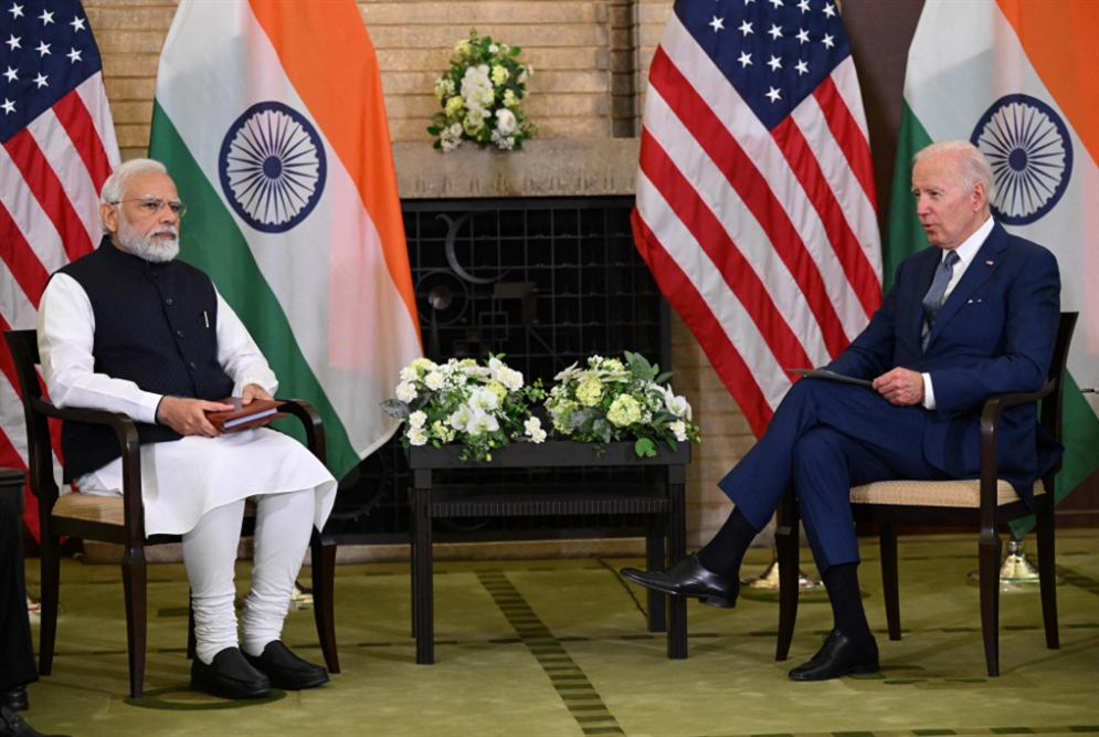 الهند: محادثات بايدن ومودي تُسفر عن «نتائج ملموسة»