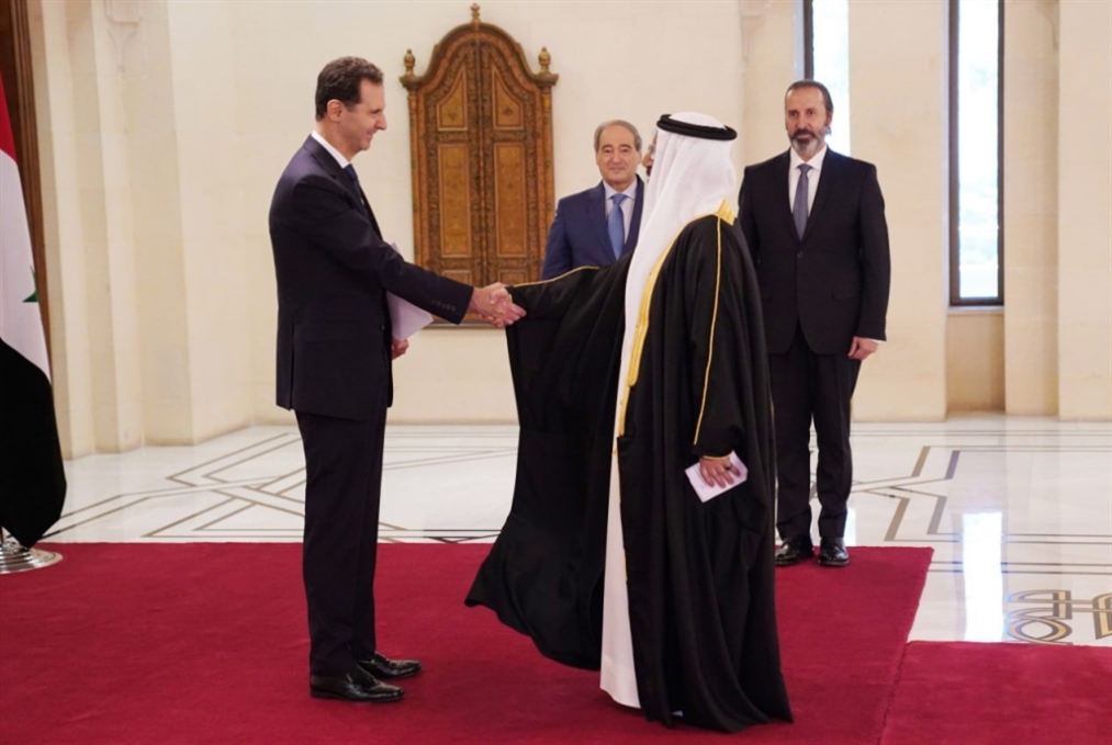 الأسد يستقبل سفير البحرين الجديد