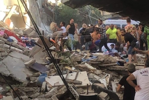 طرابلس | جرحى في انهيار مبنى في القبة