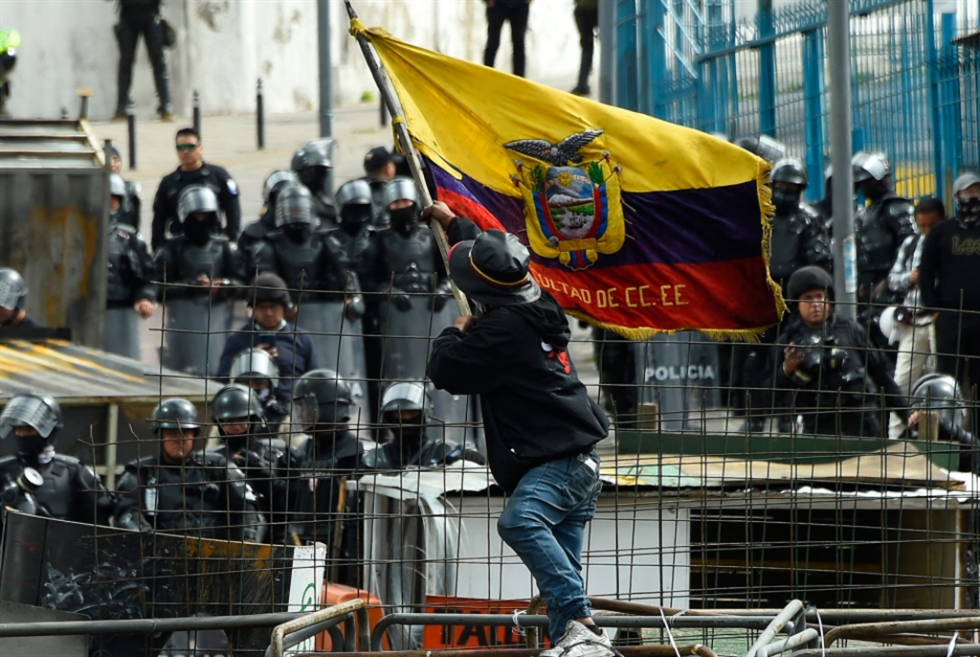 الإكوادور | التظاهرات تتواصل ضد حكومة لاسو... والبرلمان يناقش إقالته