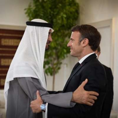 بن زايد يبدأ في فرنسا أول زيارة خارجية له منذ توليه رئاسة الإمارات